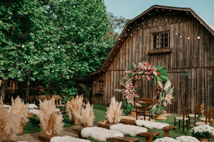 Barn exterior